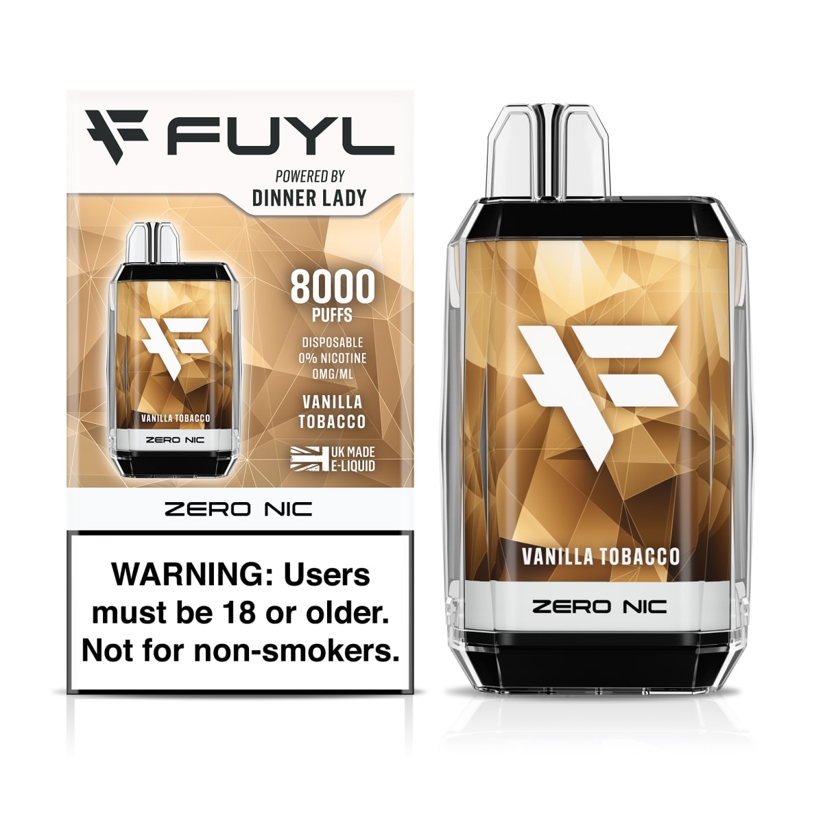 FUYL - 8000 puffs (0% nicotina🤩)