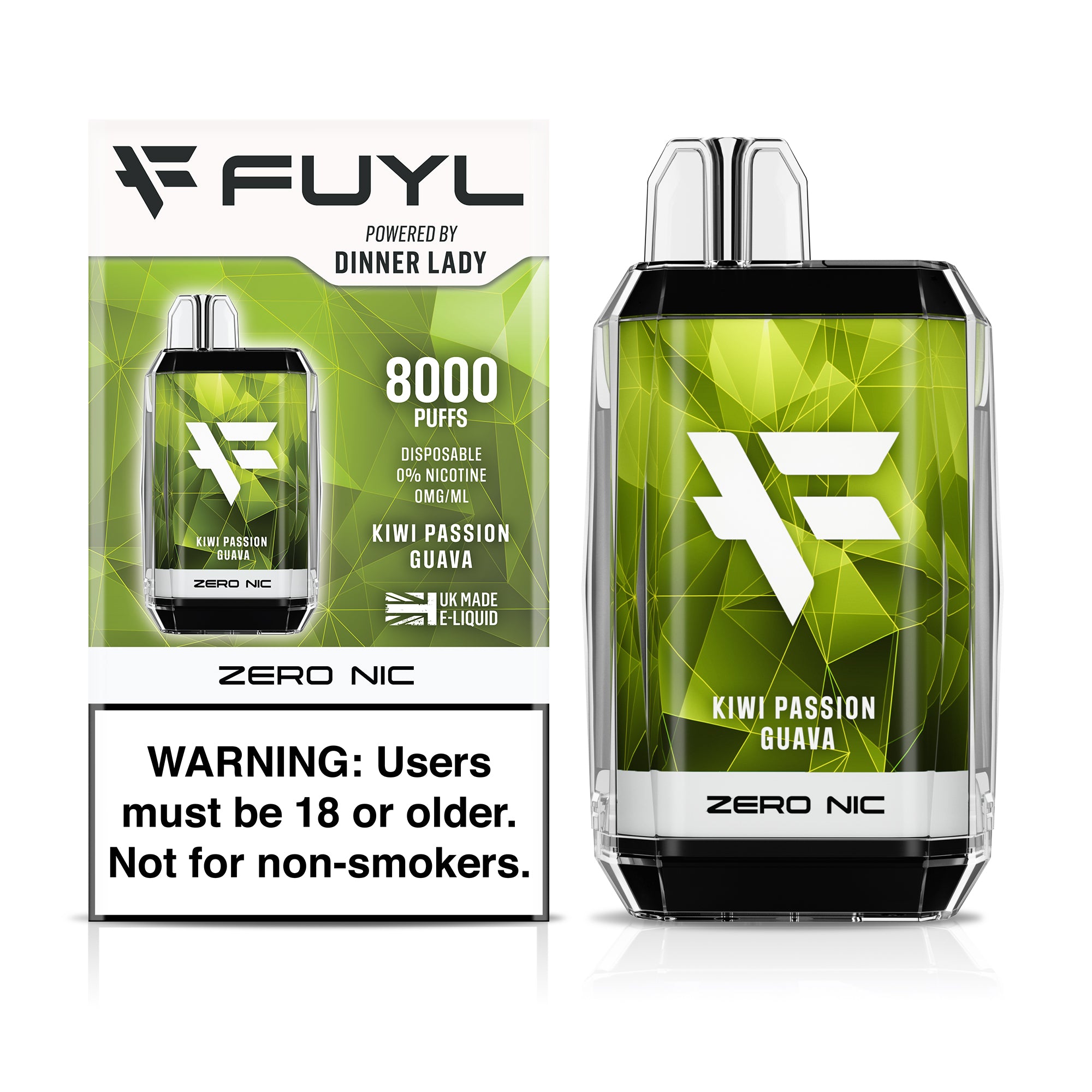 FUYL - 8000 puffs (0% nicotina🤩)
